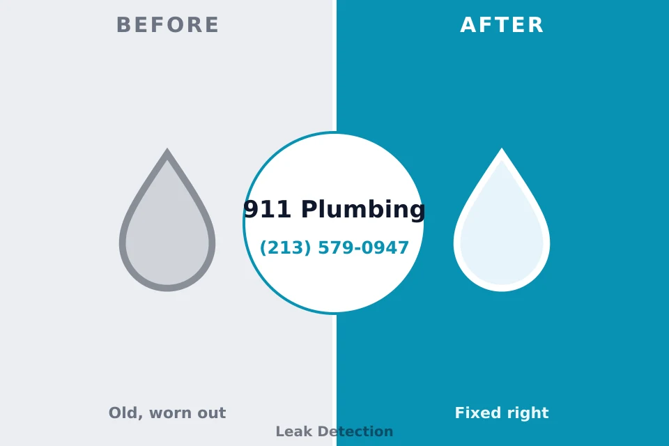 Before and after: plumbing company Hudsonville, MI